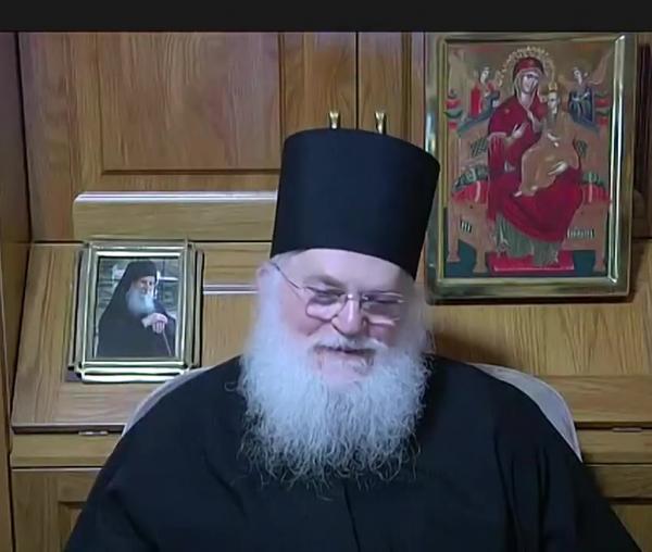 (Video) LIVE: Arhim. Efrem Vatopedinul, un nou dialog cu credincioșii greci