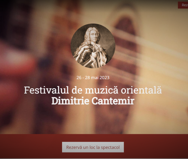 (Video) Vă așteptăm la Festivalul de muzică orientală „Dimitrie Cantemir”