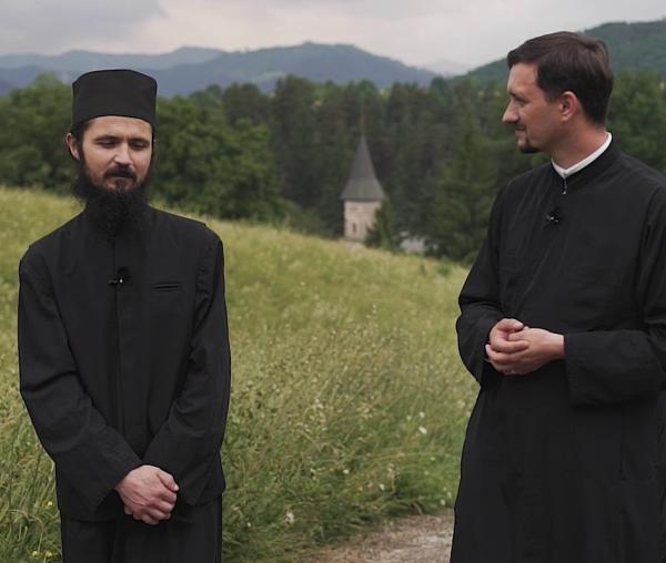 (Video) La Mănăstirea Bistrița, pe urmele Sfântului Gheorghe Pelerinul – interviu cu Ieromonahul Vasile Nica