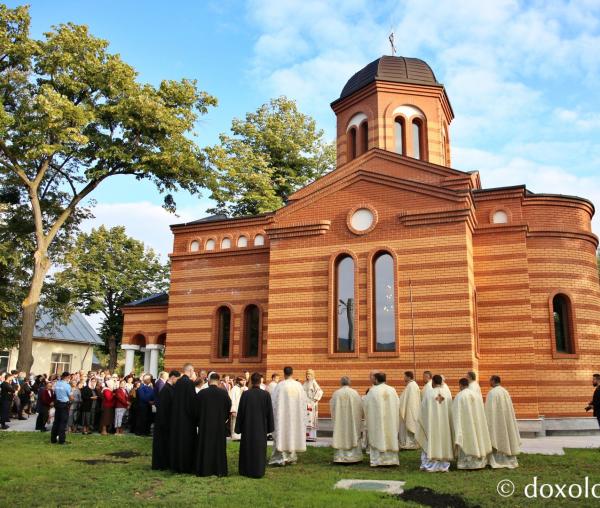 Capela „Sfântul Pantelimon” a Unității Medico-Sociale din Răducăneni / Foto: Flavius Popa