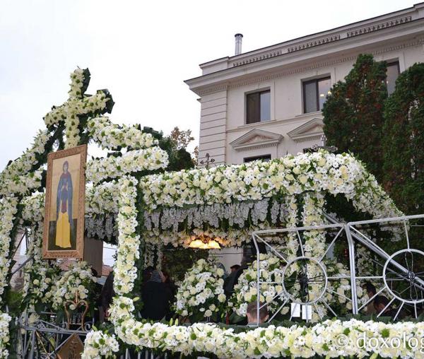 Baldachinul Sfintei Cuvioase Parascheva din anul 2013