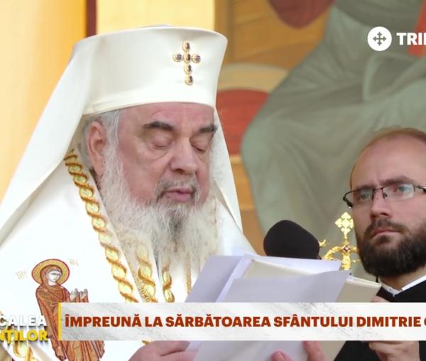 (Video) Cuvântul către pelerini al Preafericitului Părinte Daniel la sărbătoarea Sfântului Dimitrie cel Nou, Ocrotitorul Bucureștilor, 2023