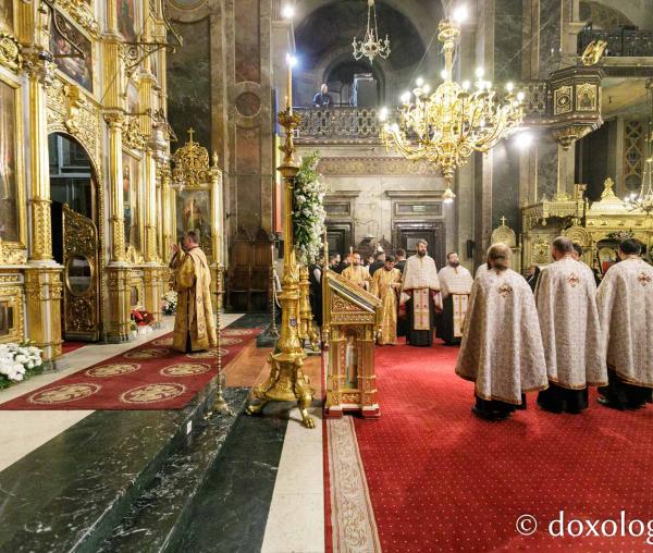 Priveghere la Catedrala Mitropolitană din Iași în cinstea Sfântului Apostol Andrei
