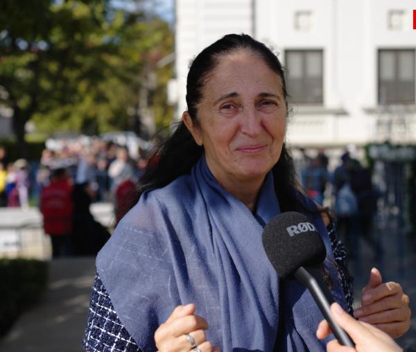 (Video) Din Serbia, la Iași: „Inima îmi saltă de bucurie când vin la Sfânta Parascheva”