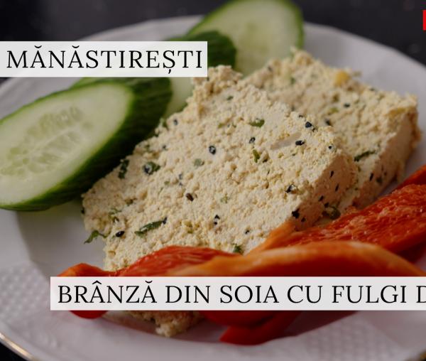 Branza tofu cu fulgi de ovaz