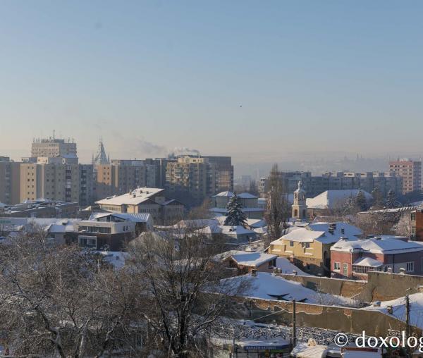 Biserici și mănăstiri din Iași sub zăpadă