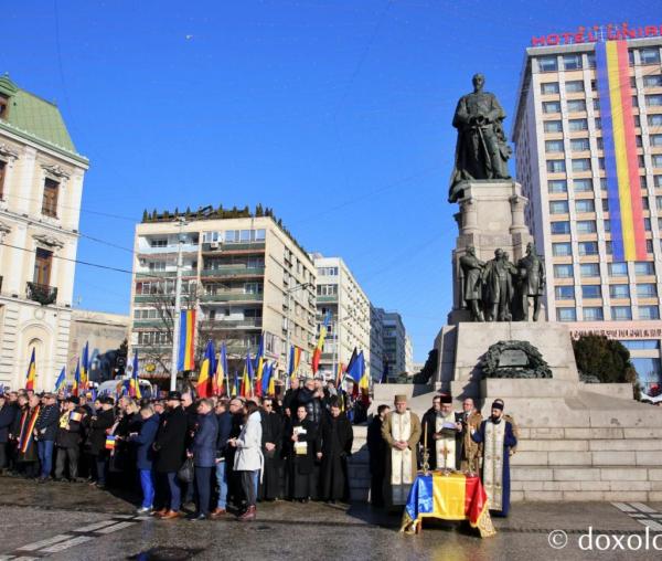 Sobor de preoți la slujba de Te Deum Unirea Principatelor