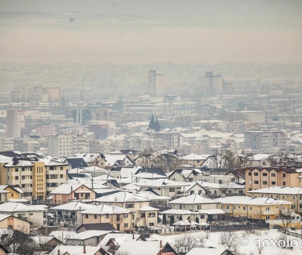 Iașul, văzut de pe dealul Balciu