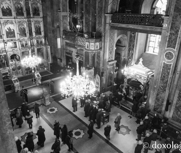 Liturghia Darurilor mai înainte sfințite, la Catedrala Mitropolitană din Iași