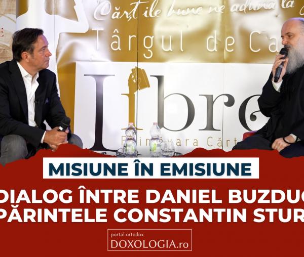(Video) Misiune în emisiune - un dialog între omul de radio Daniel Buzdugan și Părintele Constantin Sturzu