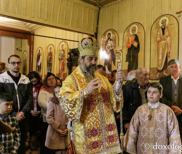 PS Nichifor Botoșăneanul a slujit la parohia „Sfântul Gheorghe” – Șcheia