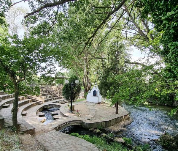 Locul de botez al Sfintei Lidia din Filipi