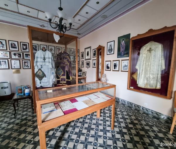 Colecție de obiecte și fotografii ale Sfântului Cuvios Antim din Chios
