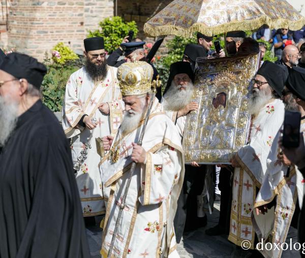 Procesiunea cu icoana Maicii Domnului „Axion Estin” – 2024