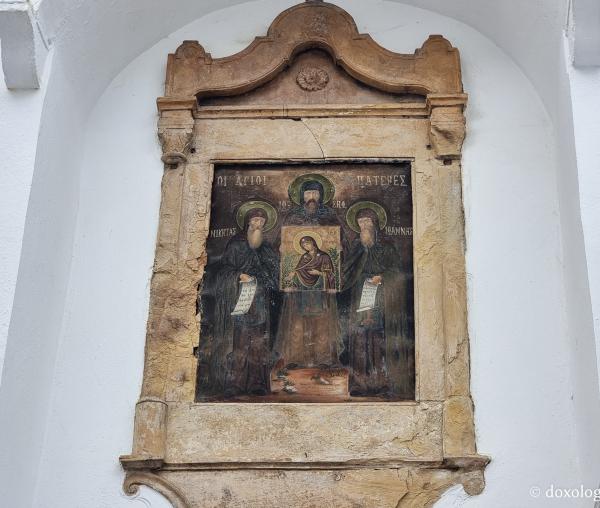 Sfinții Cuvioși Nichita, Ioan și Iosif din Chios