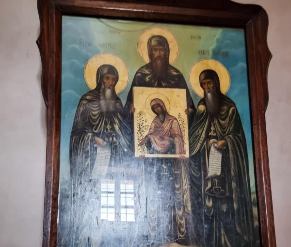 Sfinții Cuvioși Nichita, Ioan și Iosif, ctitorii Mănăstirii Nea Moni din Chios