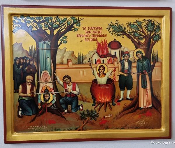 Martiriul Sfinților Mucenici Rafail, Nicolae și Irina din Lesvos