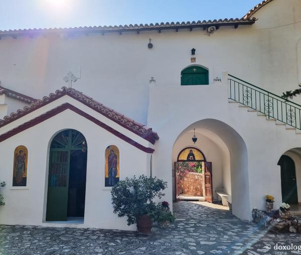 Paraclisul Bunei Vestiri de la Mănăstirea Sfântului Efrem cel Nou din Nea Makri
