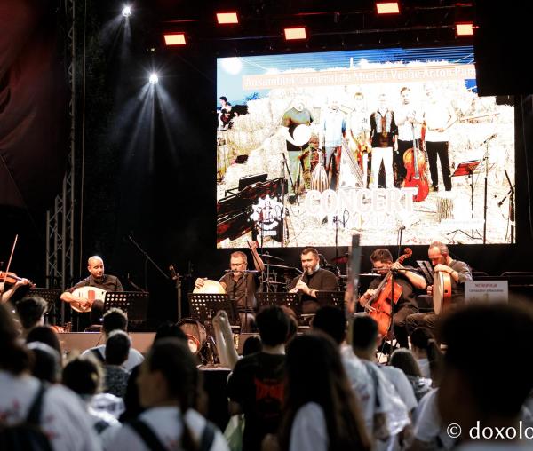 Concert Anton Pann în Grădina Palas din Iași în cadrul ITOM 2024
