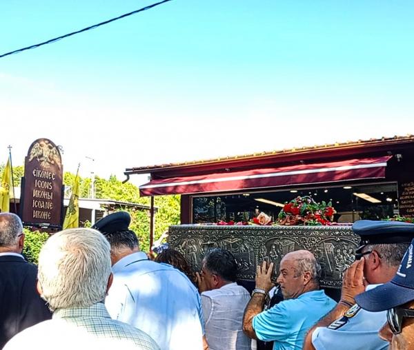 100 de ani de la aducerea moaștelor Sfântului Ioan Rusul din Capadocia în Evia