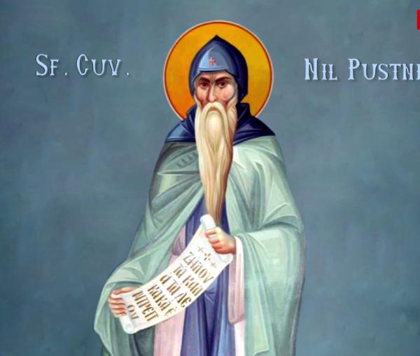 Troparul Sfântului Cuvios Nil Pustnicul