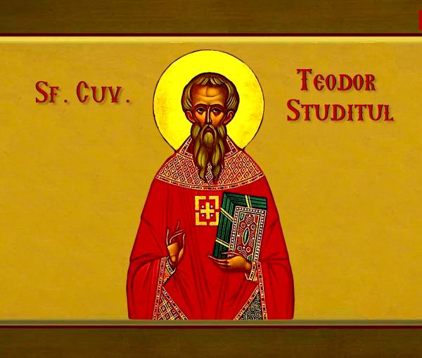 Troparul Sfântului Cuvios Teodor Studitul