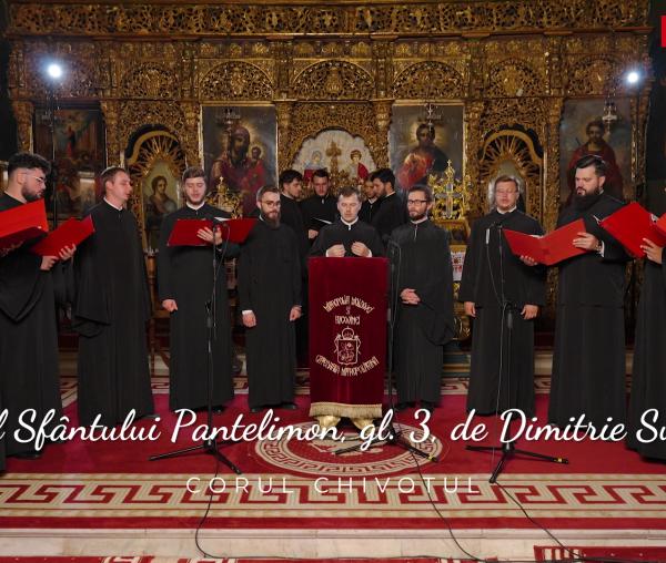 (Video) Troparul Sfântului Pantelimon, gl. 3, de Dimitrie Suceveanu