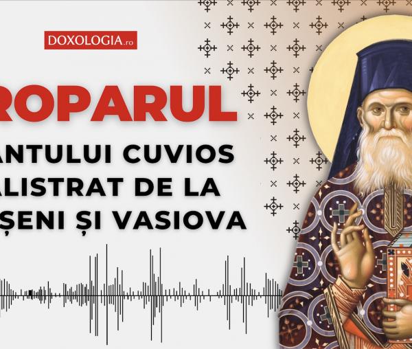 Troparul Sfântului Cuvios Calistrat de la Timișeni și Vasiova