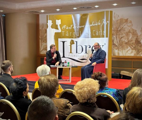 (Video) Lansare de carte și conferință susținută de Părintele Constantin Necula, la LIBREX 2025