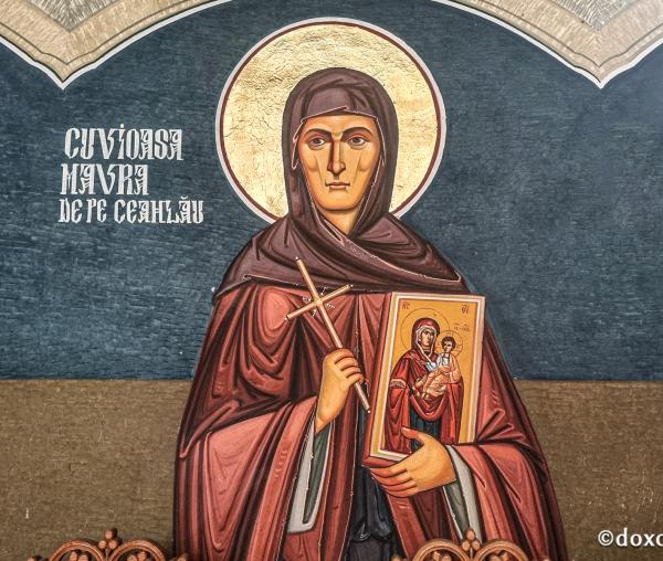 Cuvioasa Mavra de pe Ceahlău