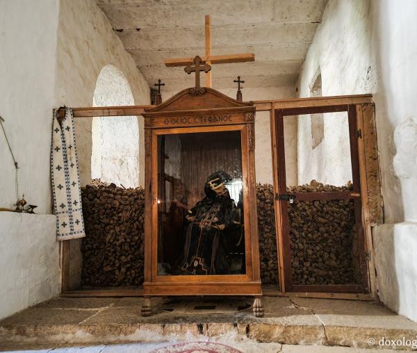 Închinare la moaștele Sfântului Cuvios Ștefan Sinaitul