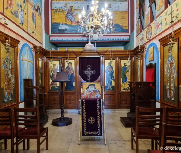 Clipe de rugăciune în Paraclisul Sfântului Ierarh Nectarie de la Patriarhia Alexandriei din Egipt