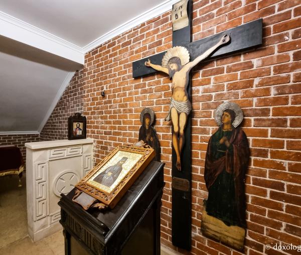 Momente de tihnă în Paraclisul „Sfântul Nichifor Leprosul” din Catedrala Patriarhiei Ortodoxe a Alexandriei şi a întregii Africi