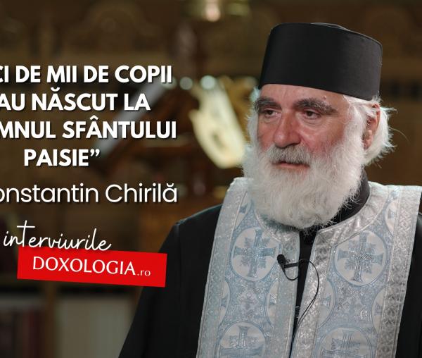 (Video) „Zeci de mii de copii s-au născut la îndemnul Sfântului Paisie”