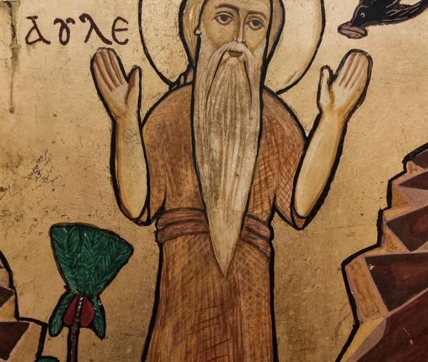 Sfântul Cuvios Pavel Tebeul