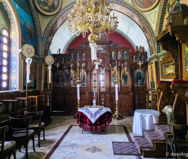 Biserica unde a slujit prima dată Sfântul Cuvios Sava cel Nou din Kalymnos