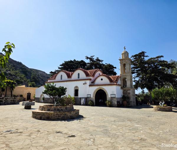 Frumusețea Mănăstirii „Panaghia Skiadeni” din Rodos