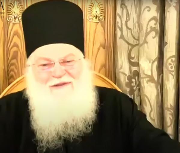 Arhim. Efrem Vatopedinul, în dialog cu Arhim. Petru Vryzas