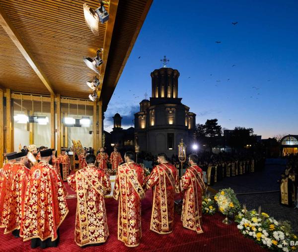 Priveghere în cinstea Sfântului Dimitrie, Izvorâtorul de Mir, la Catedrala Patriarhală (2025)