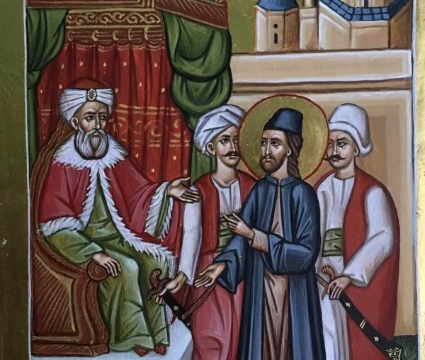 Sfântul Noul Mucenic Constantin din Rodos