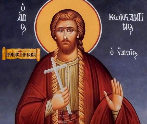 Sfântul Noul Mucenic Constantin din Rodos