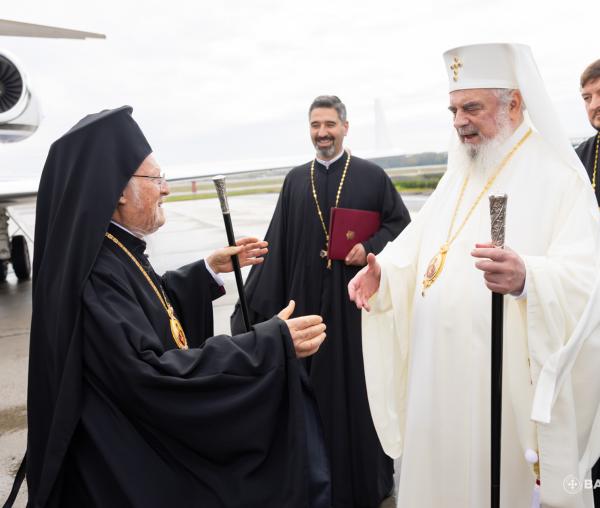 Patriarhul Ecumenic Bartolomeu I a sosit în România
