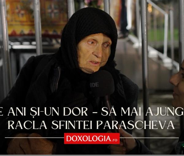 90 de ani și-un dor – să mai ajungă la racla Sfintei Parascheva
