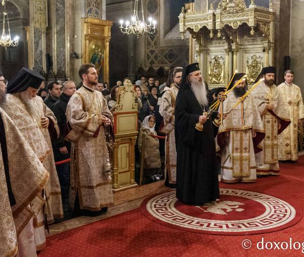 IPS Teofan a slujit Sfânta Liturghie la Catedrala Mitropolitană din Iași, de sărbătoarea Sfântului Apostol Andrei