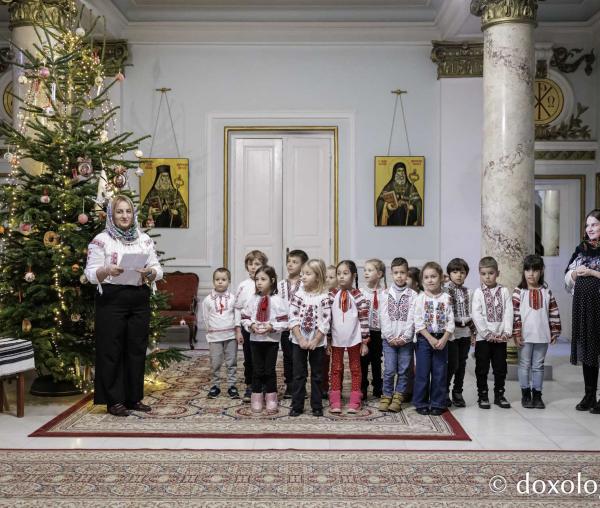 Grădinița Miroslava, grupa mare C – Colindători la Reședința Mitropolitană 2025