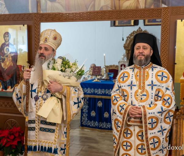 (Video) Slujbă arhierească, în Duminica dinaintea Nașterii Domnului, la Mănăstirea Cetățuia