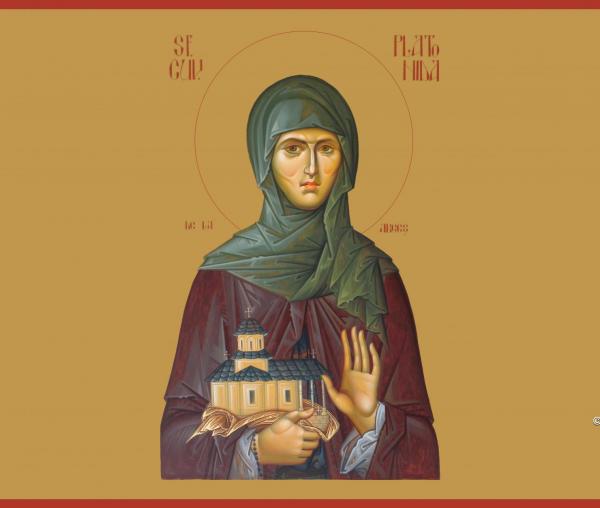 Sfânta Cuvioasă Platonida de la Argeș