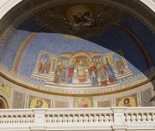 Priveghere la Catedrala Mitropolitană din Iași, în ajunul Întâmpinării Domnului