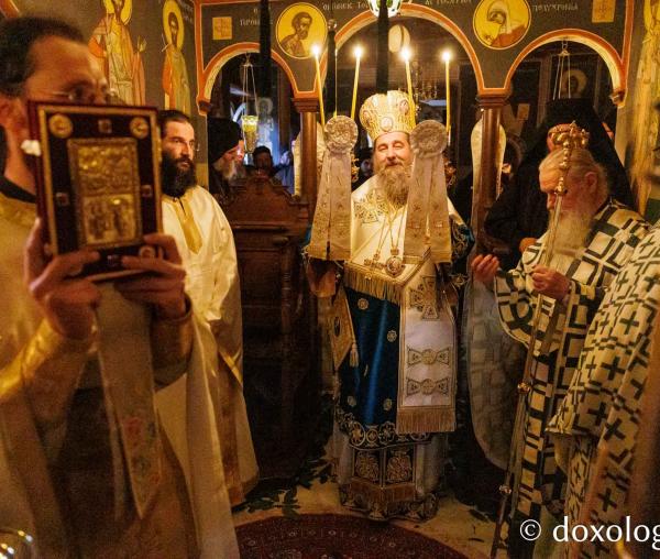 Cea dintâi priveghere în cinstea Sfântului Cuvios Dionisie de la Colciu la Chilia „Sfântul Gheorghe”