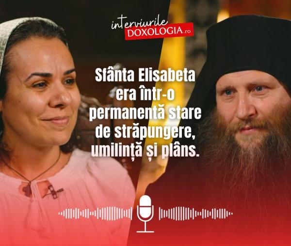 Sfânta Elisabeta i-a povestit cum a cunoscut iadul și Raiul – în dialog cu Părintele Gherontie
